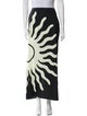 Cala de la Cruz Printed Midi Length Skirt