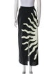 Cala de la Cruz Printed Midi Length Skirt
