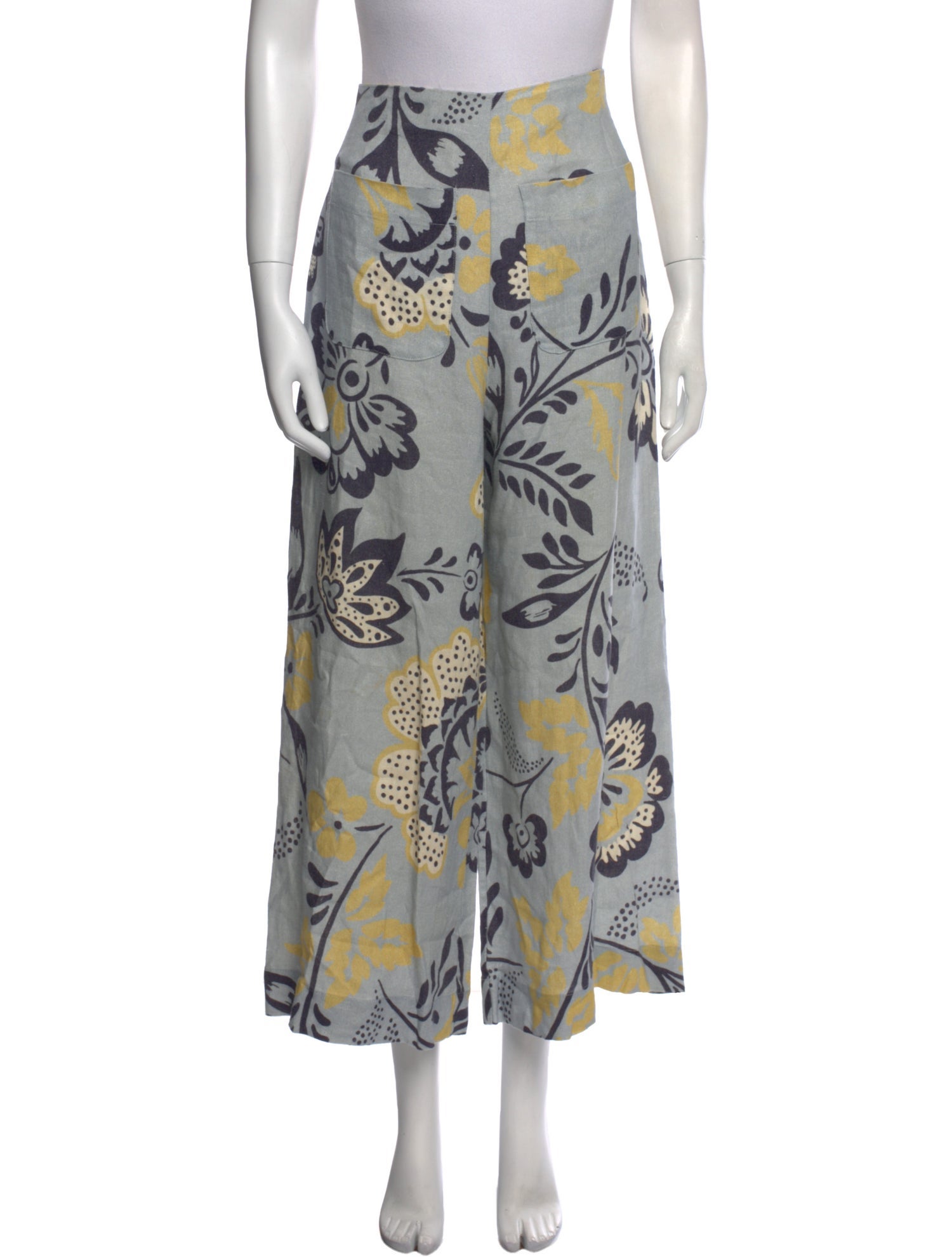 Cala de la Cruz Linen Wide Leg Pants