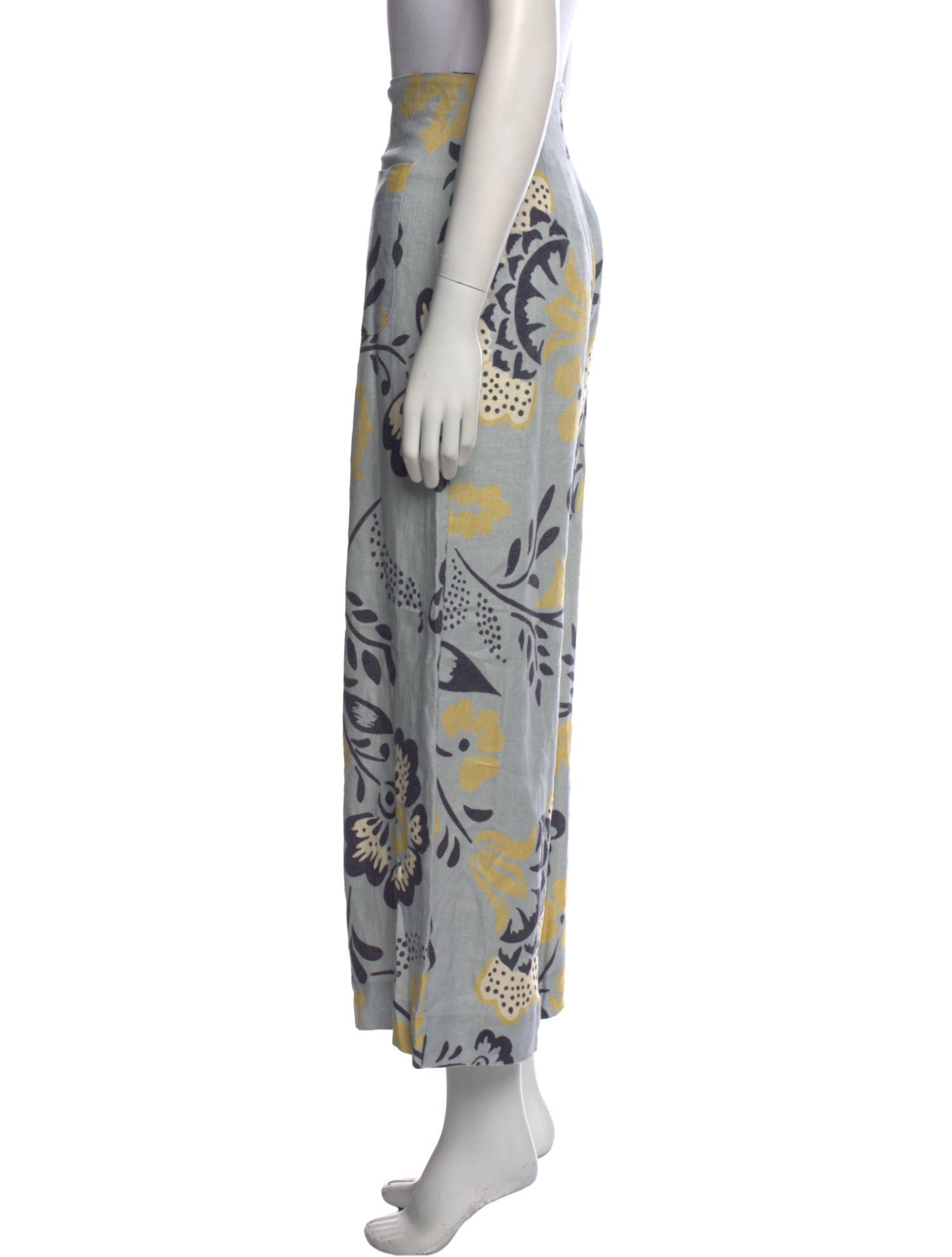 Cala de la Cruz Linen Wide Leg Pants