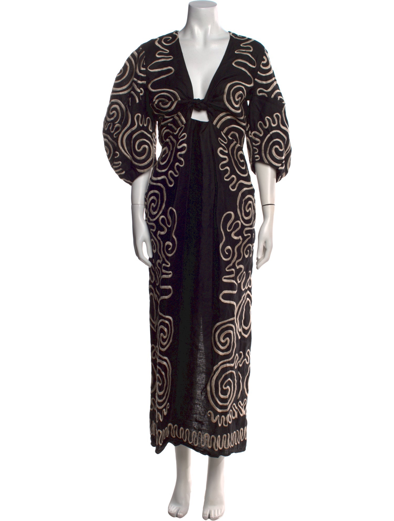 Cala de la Cruz Linen Long Dress