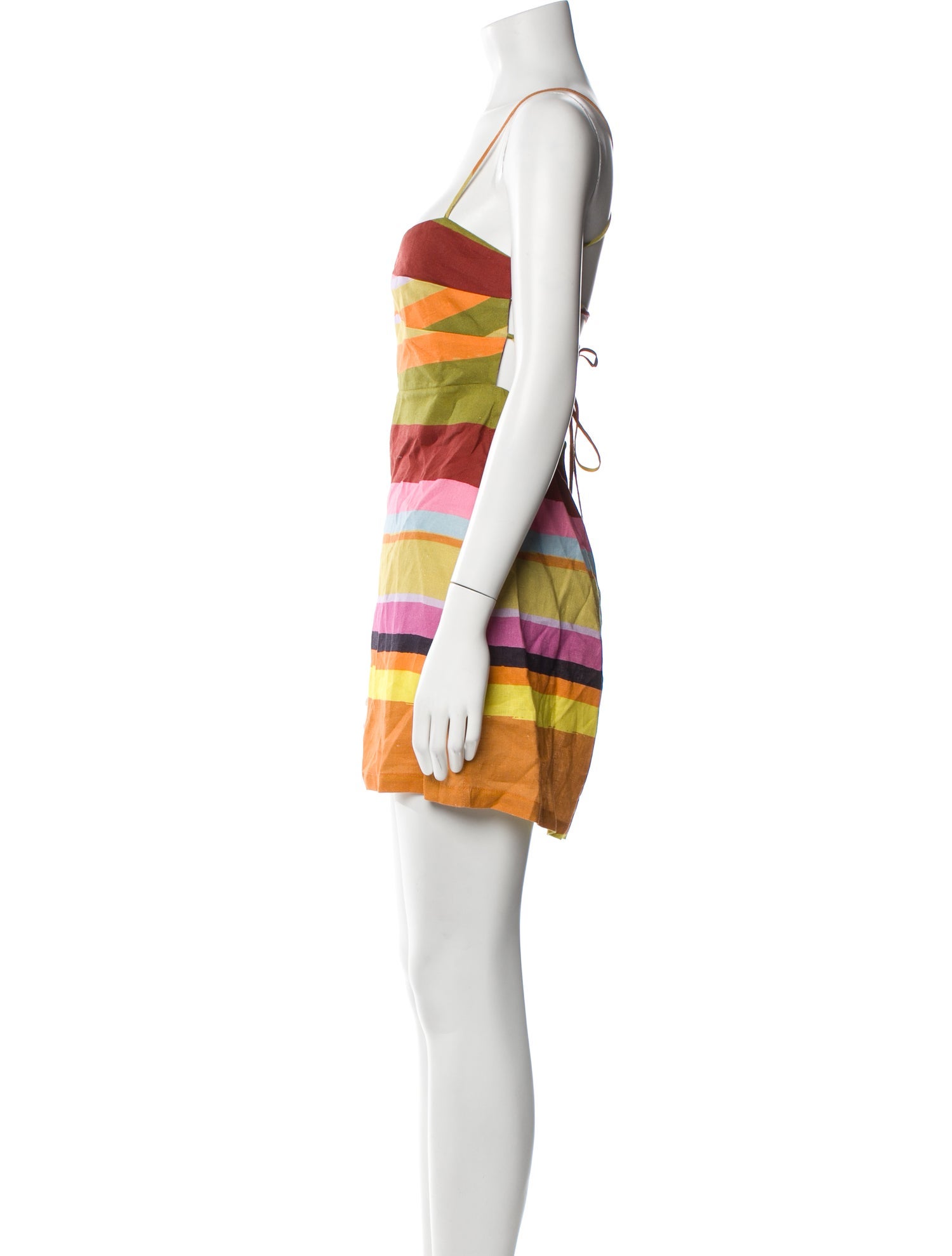 Cala de la Cruz Linen Mini Dress