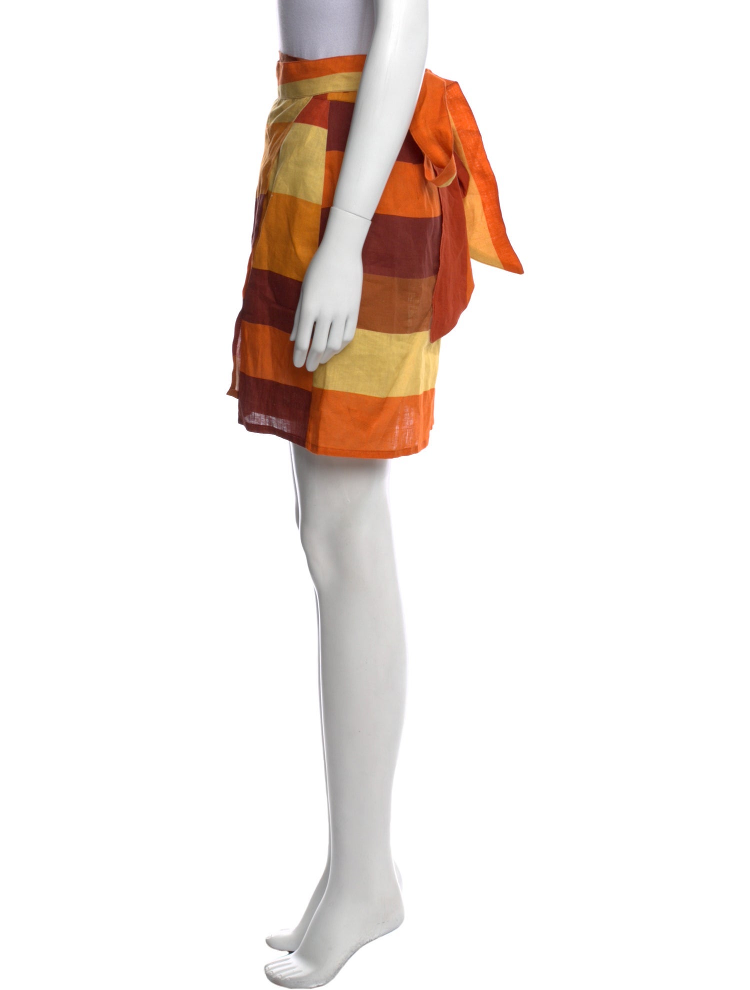 Cala de la Cruz Linen Mini Skirt w/ Tags