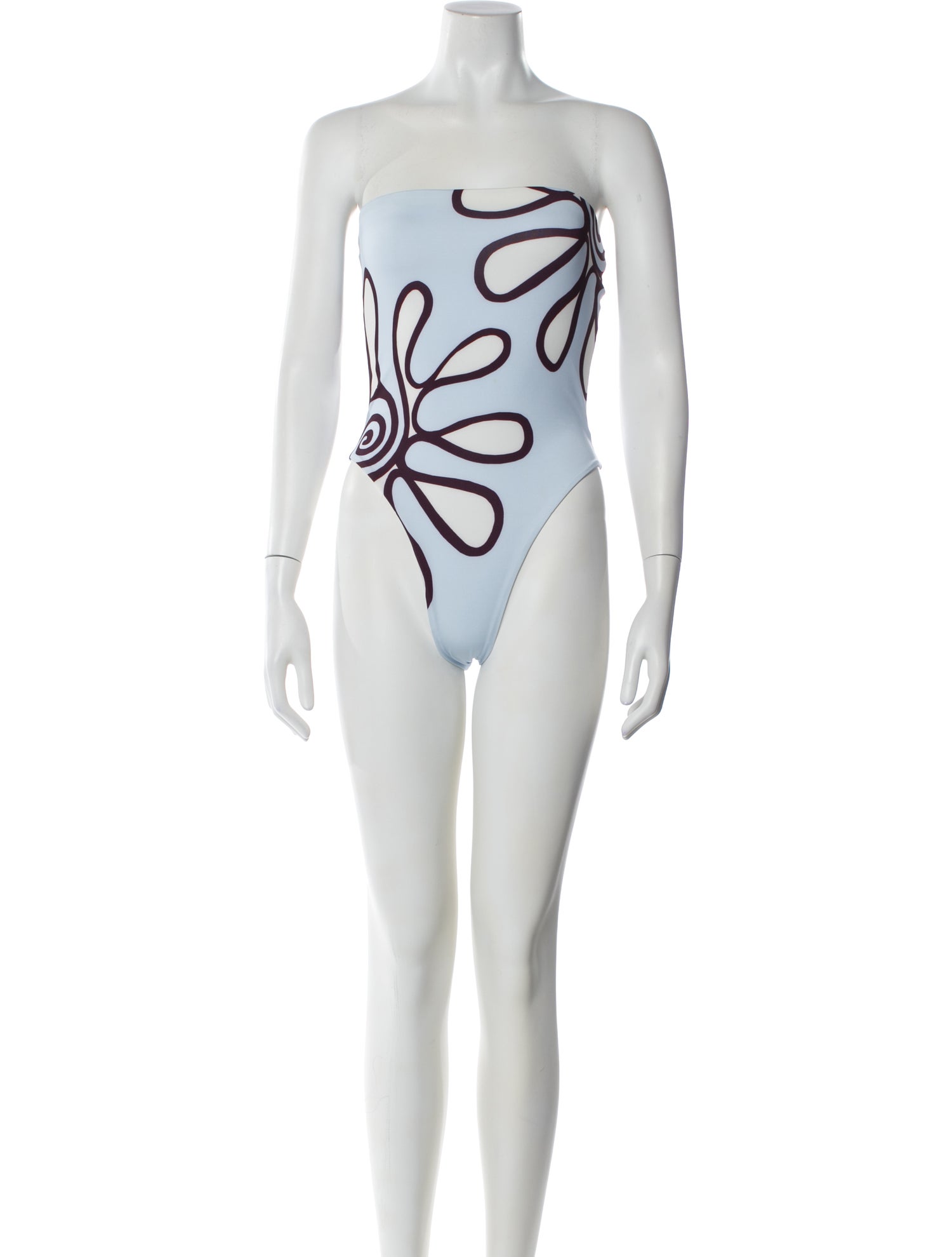 Chrome Hearts x Matty Boy Dipped In Blue Printed Bikini Printed