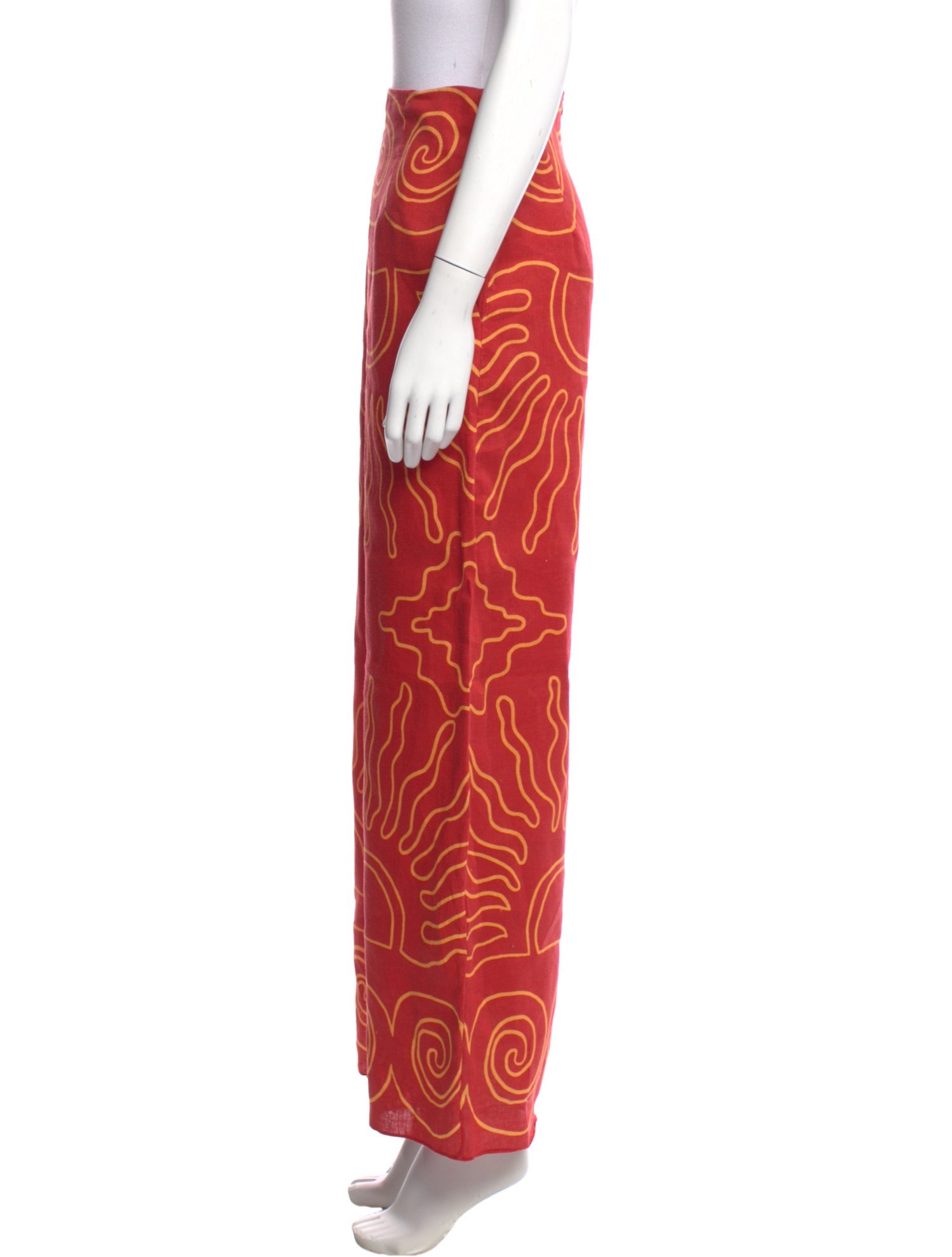 Cala de la Cruz Linen Wide Leg Pants