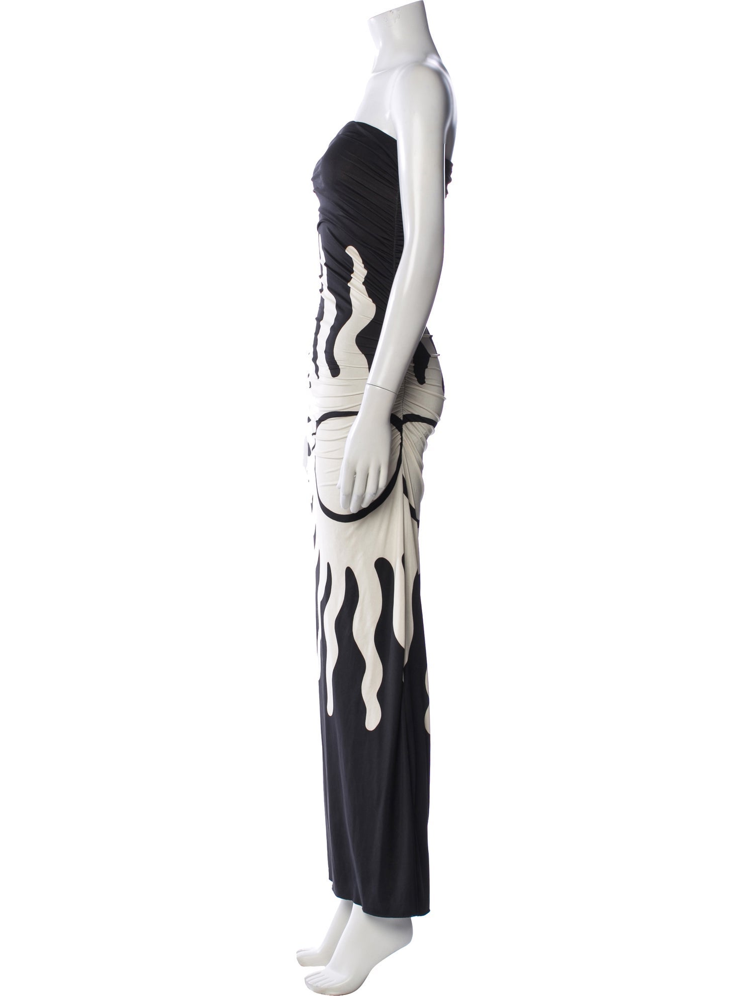 Cala de la Cruz Graphic Print Long Dress