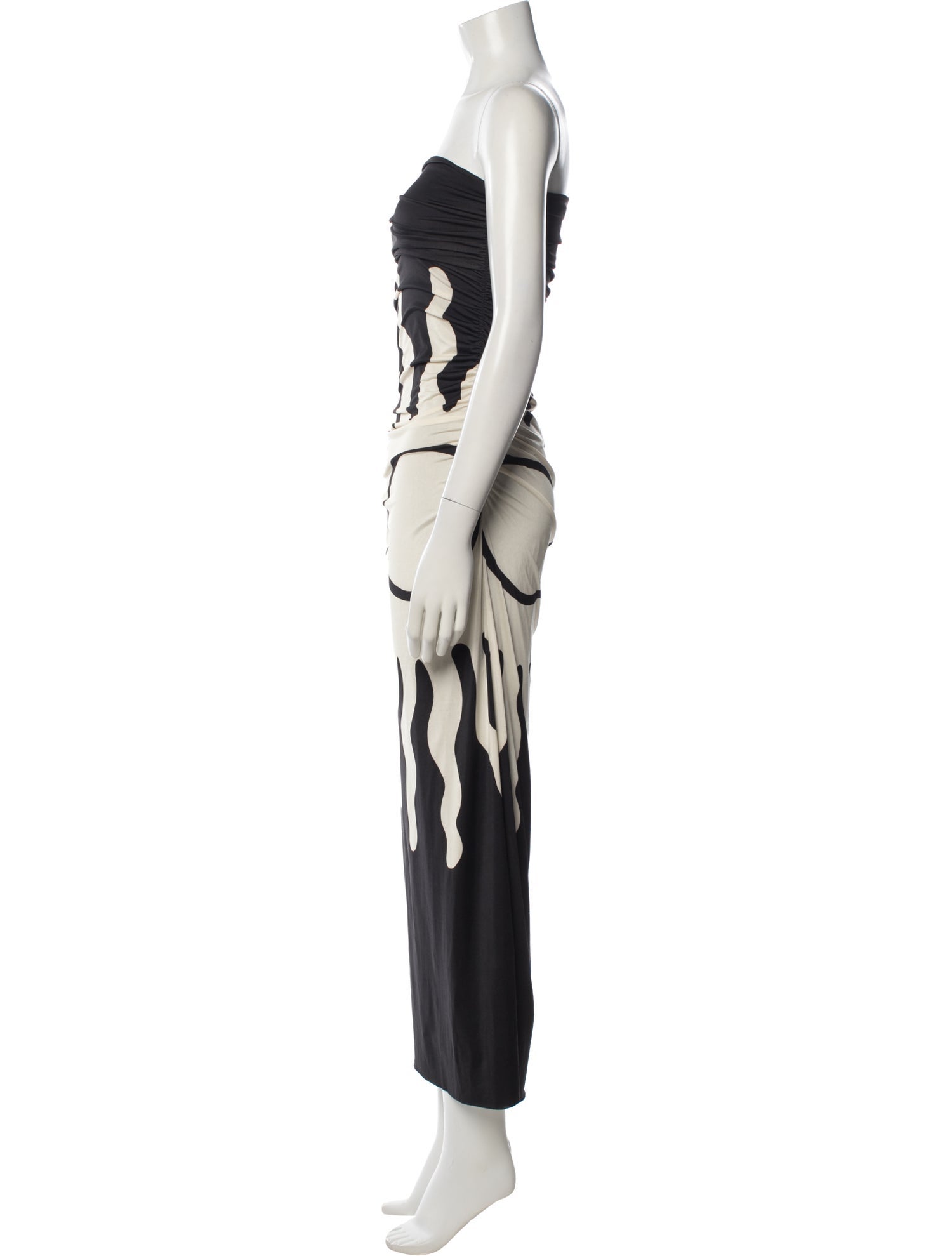 Cala de la Cruz Graphic Print Long Dress