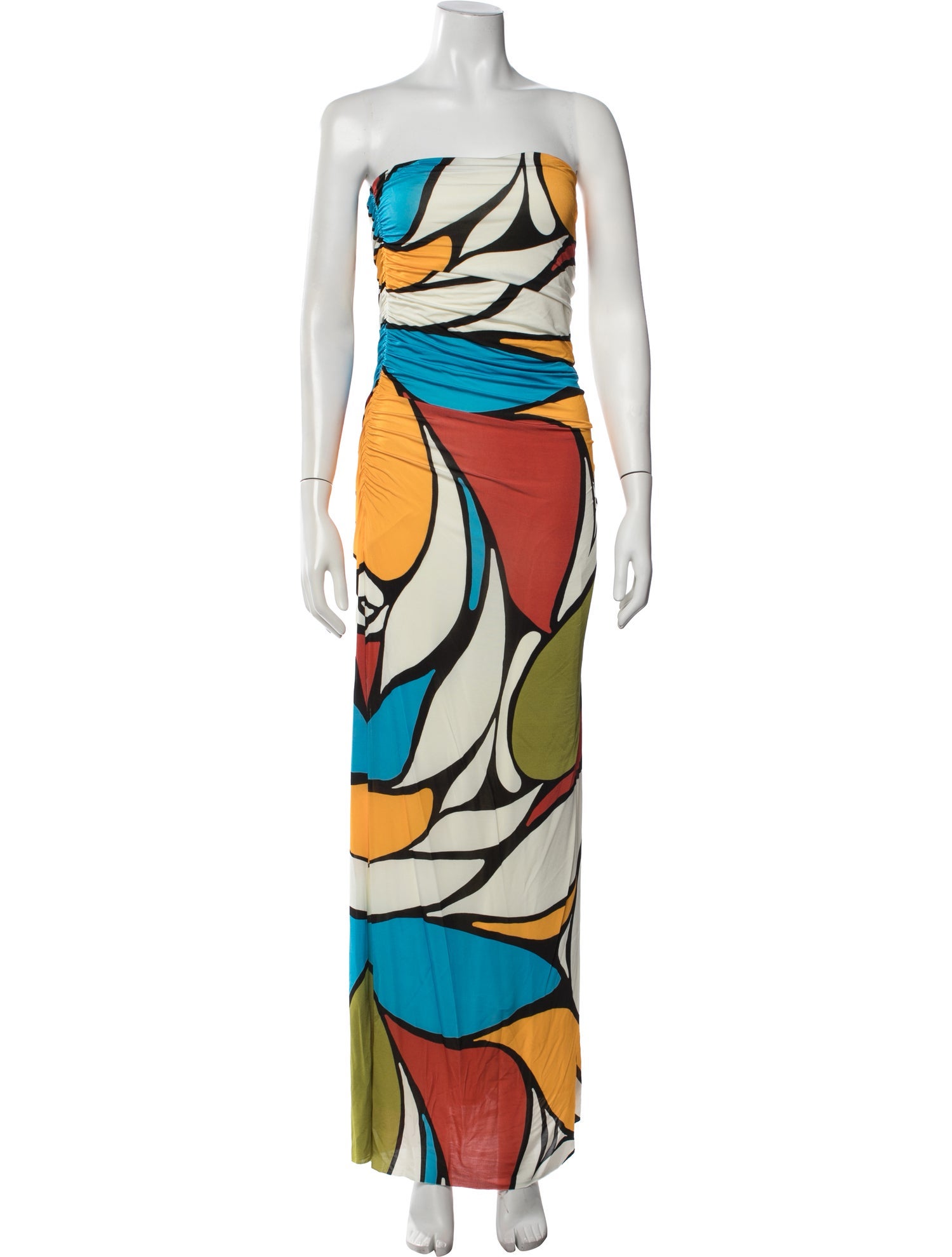 Cala de la Cruz Printed Long Dress