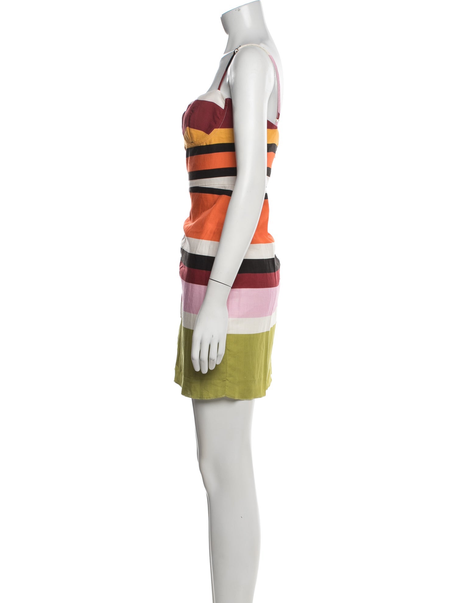 Cala de la Cruz Linen Mini Dress w/ Tags