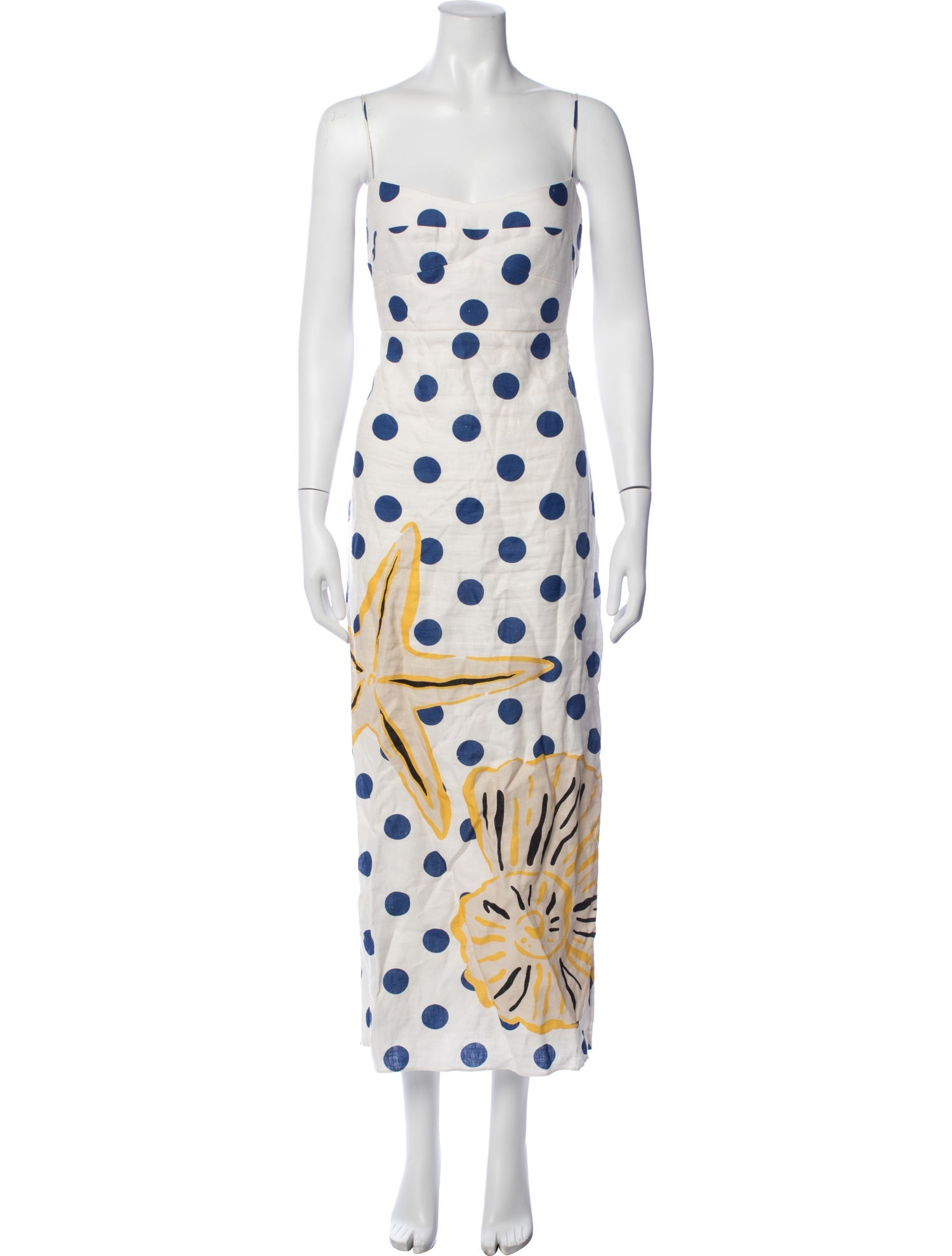 Cala de la Cruz Linen Long Dress