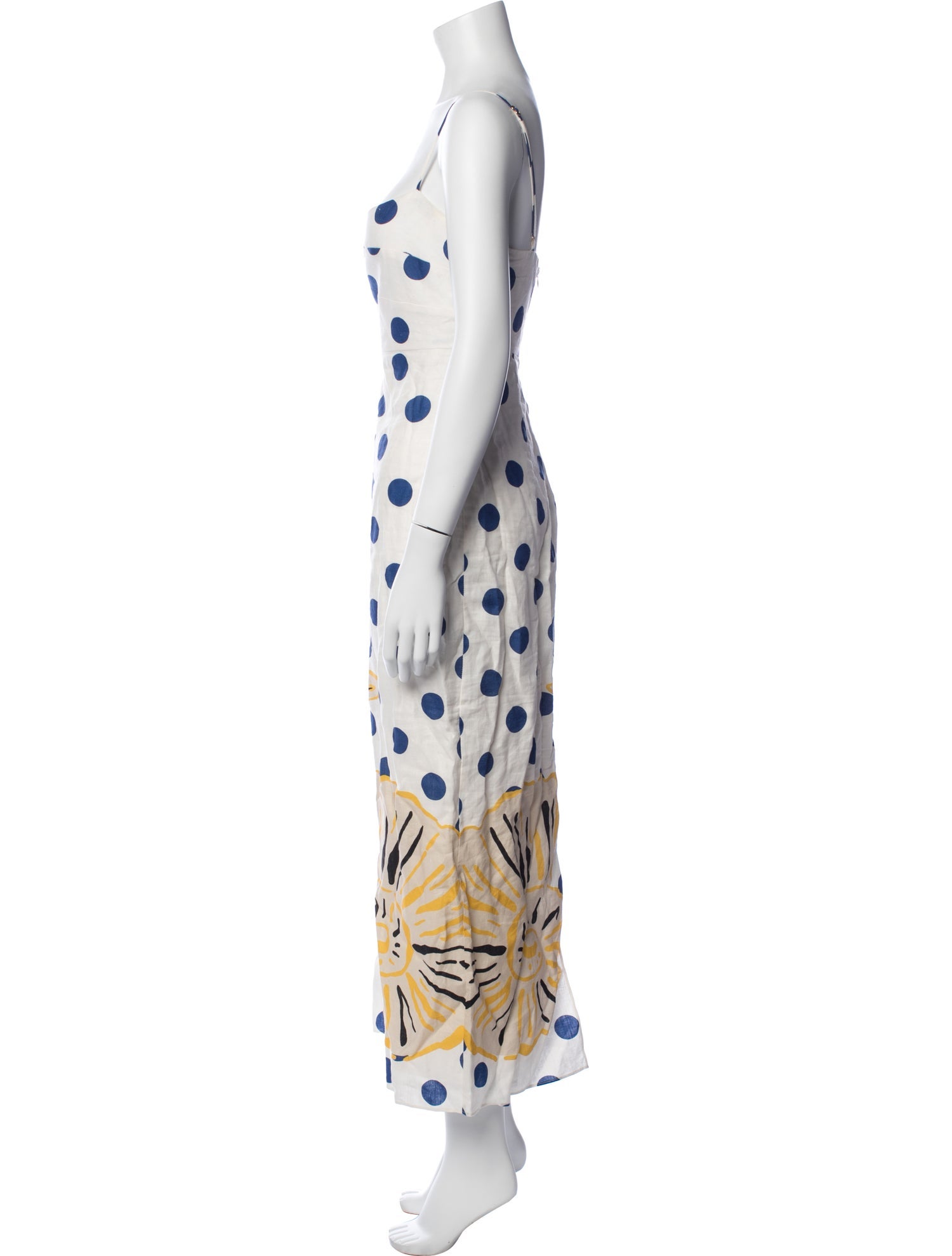 Cala de la Cruz Linen Long Dress