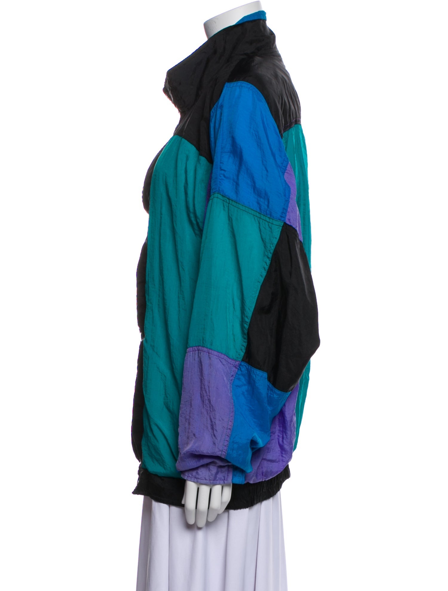 Christian Dior Monsieur Colorblock Pattern Bomber Jacket