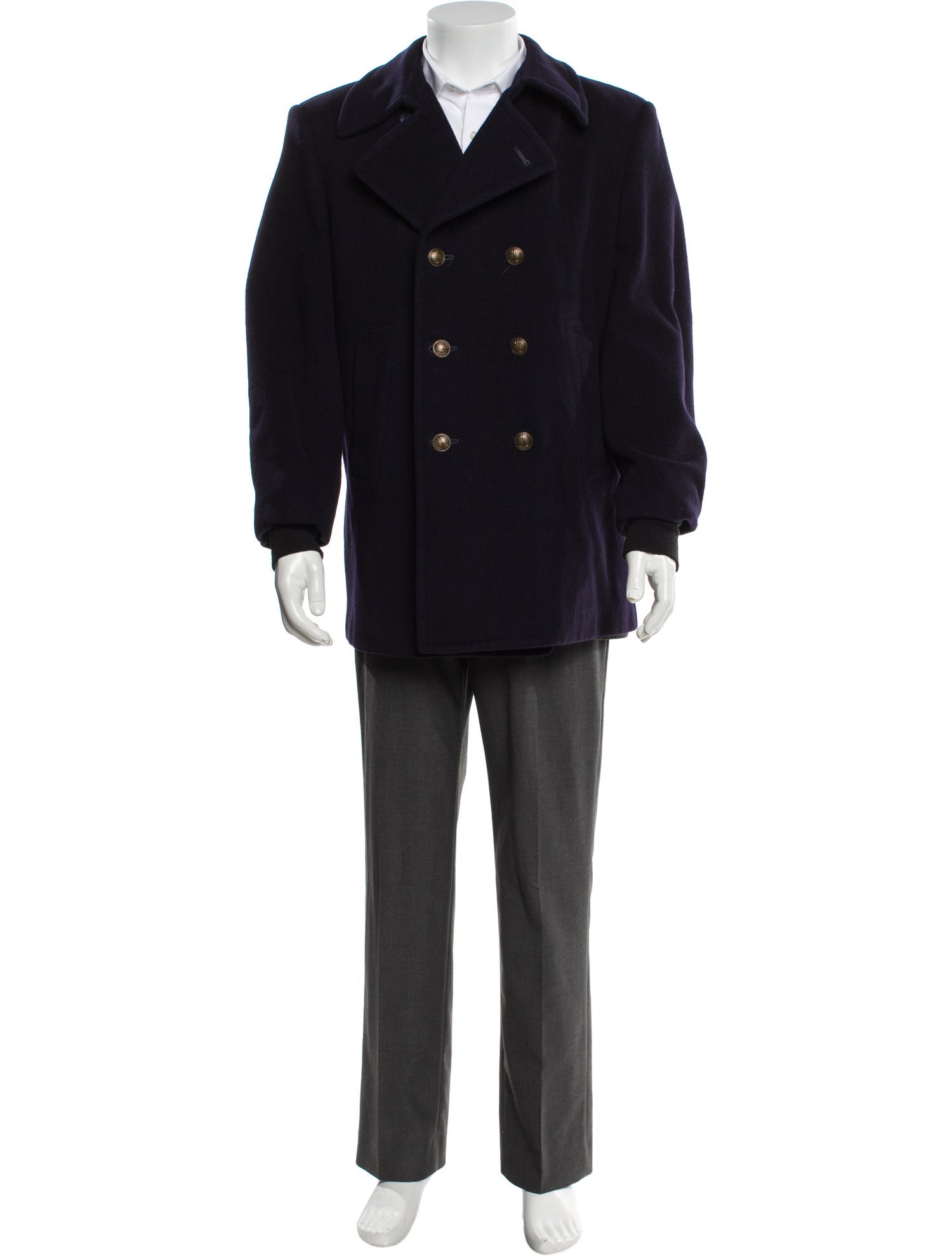 Christian Dior Monsieur Vintage Wool Peacoat