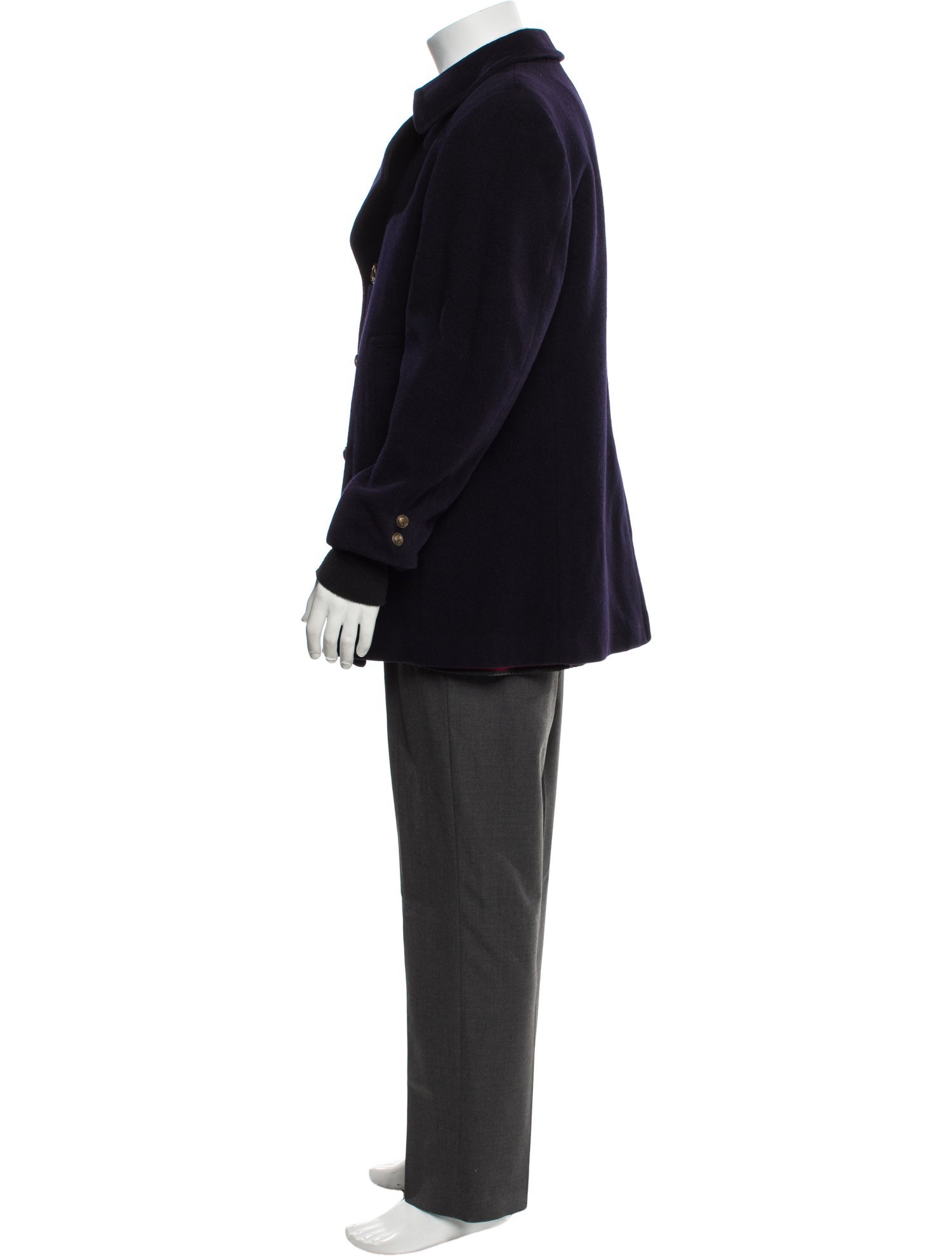 Christian Dior Monsieur Vintage Wool Peacoat
