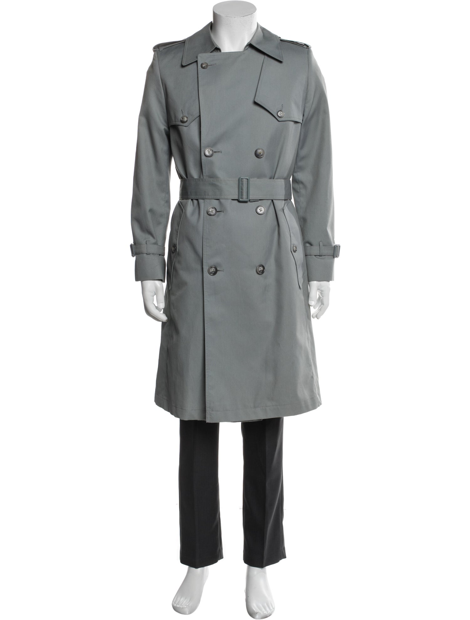 Christian Dior Monsieur Wool Trench Coat