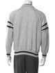 Christian Dior Monsieur Striped Crew Neck Sweatshirt