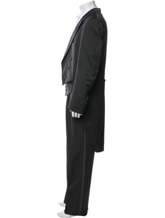 Christian Dior Monsieur Striped Three-Piece Suit