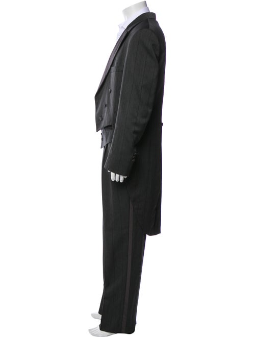 Christian Dior Monsieur Striped Three-Piece Suit