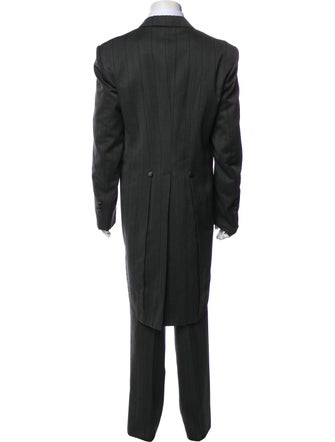 Christian Dior Monsieur Striped Three-Piece Suit