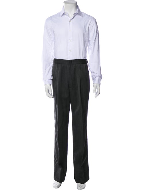 Christian Dior Monsieur Striped Three-Piece Suit