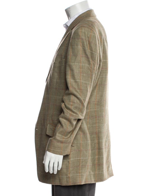 Cordings Plaid Print Overcoat