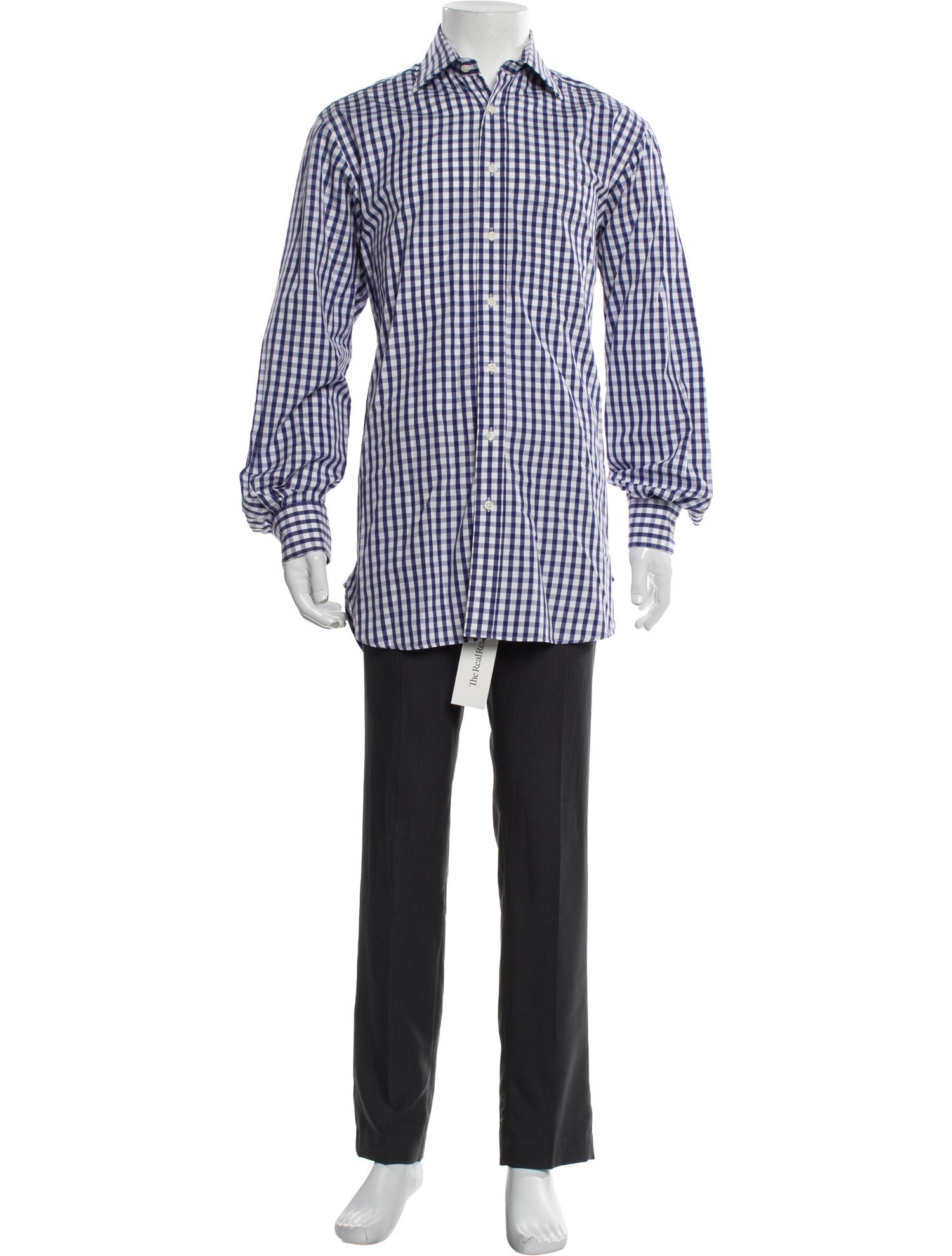 Cordings Plaid Print Long Sleeve Shirt