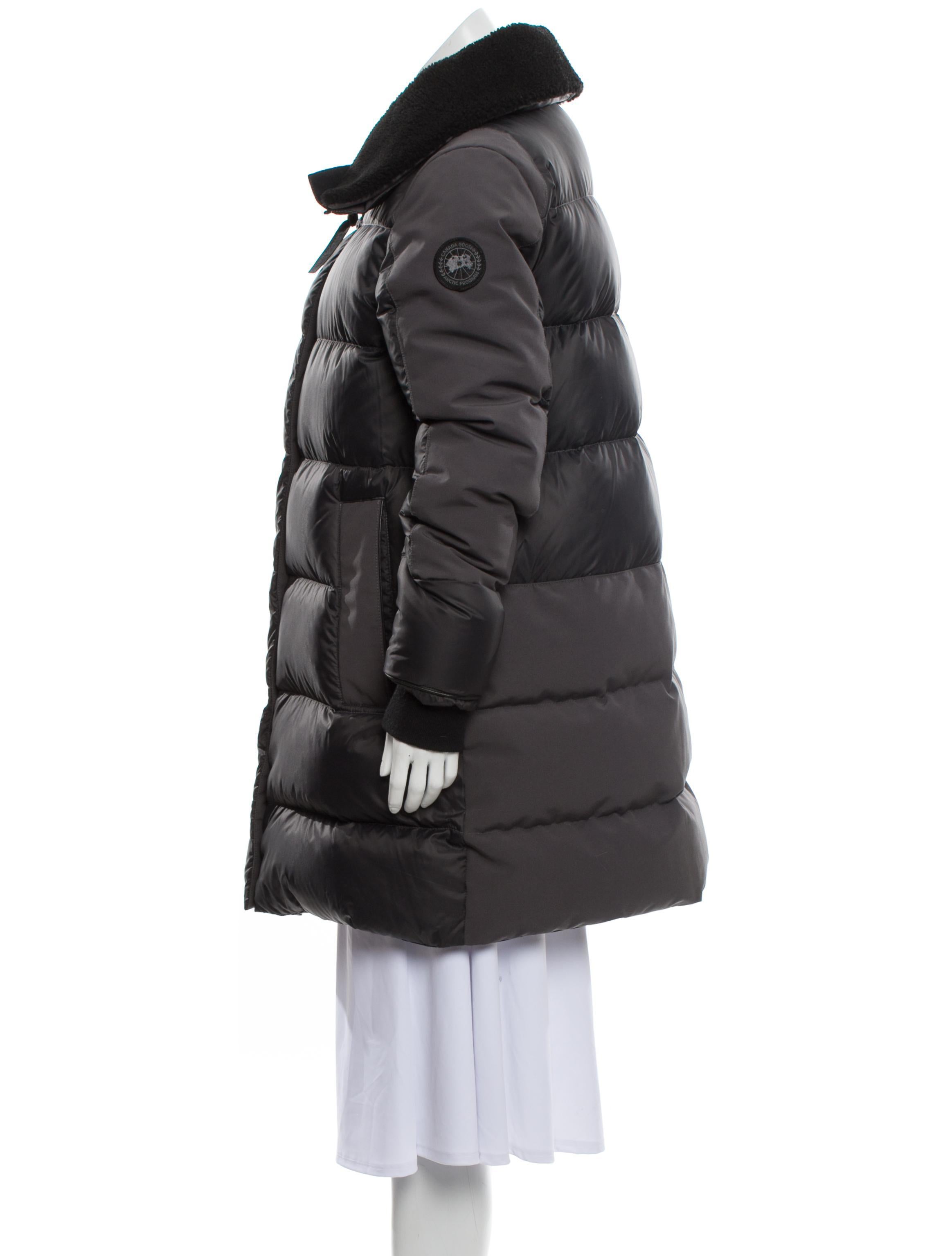 Canada Goose Altona Black Label Parka Black Coats, Clothing