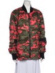 Canada Goose Camouflage Print Bomber Jacket