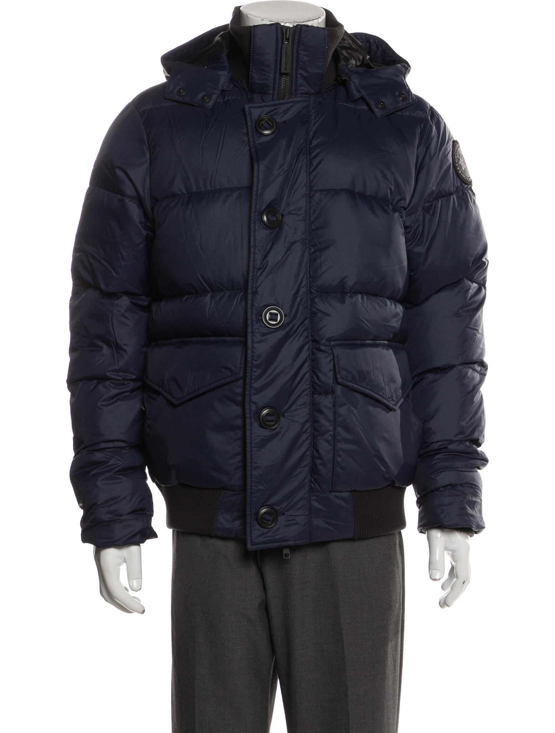 Canada Goose Puffer Coat Blue Outerwear, Clothing CDO35449 The