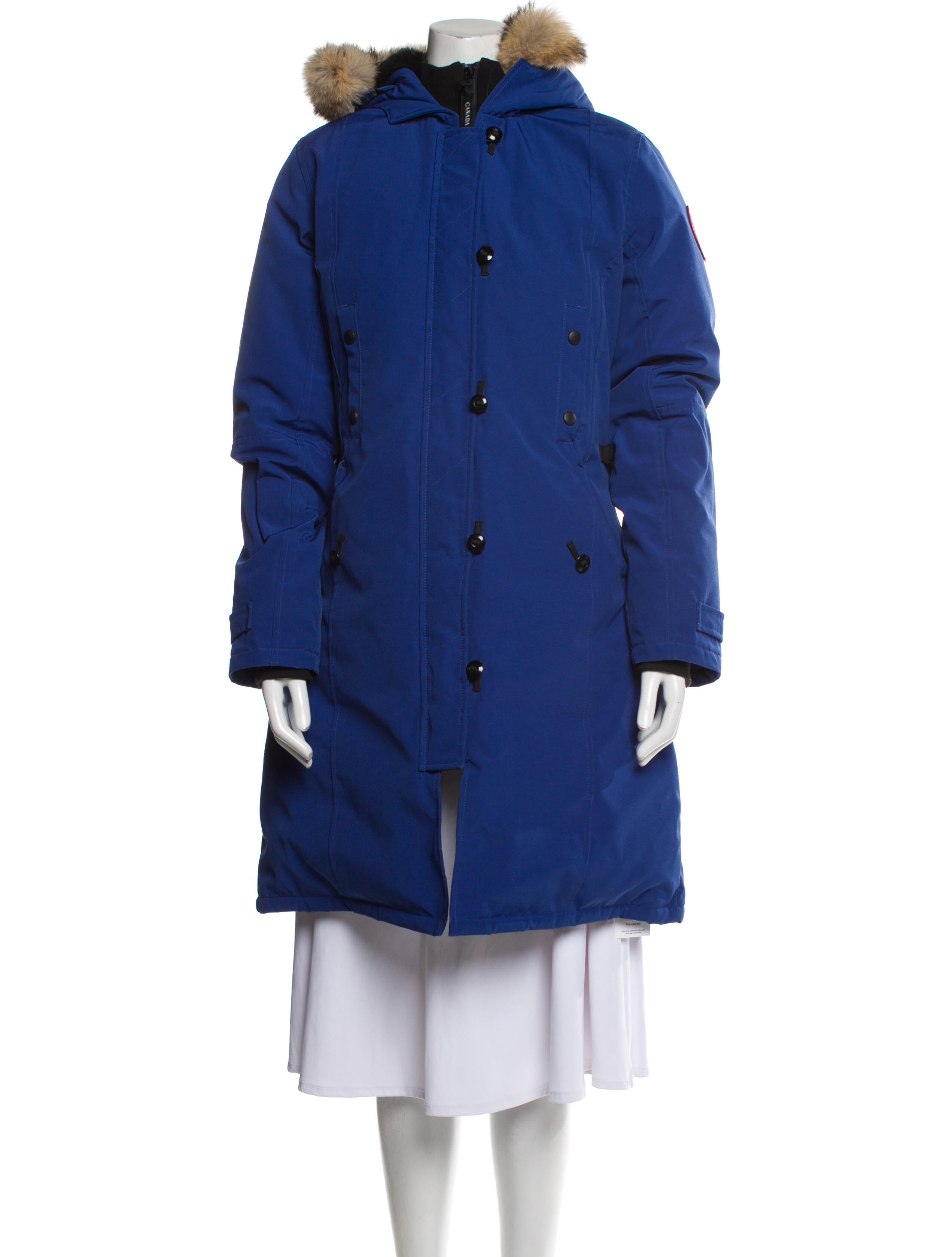 Canada Goose Fur Coat Blue Coats, Clothing CDO36766 The RealReal