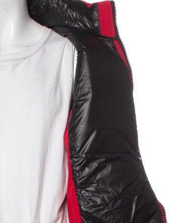 Canada Goose Colorblock Pattern Puffer Coat