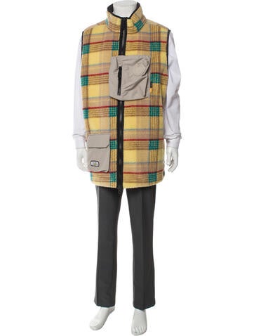 Canada Goose Outerwear x Union LA NBA Legion Plaid Print Overcoat XL