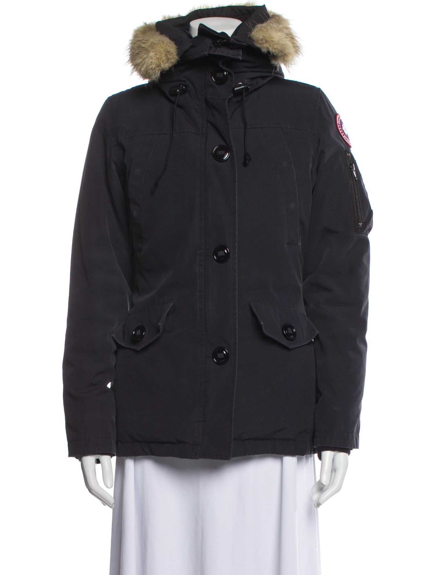Canada Goose Down Coat - Blue Coats, Clothing - CDO41879 | The RealReal