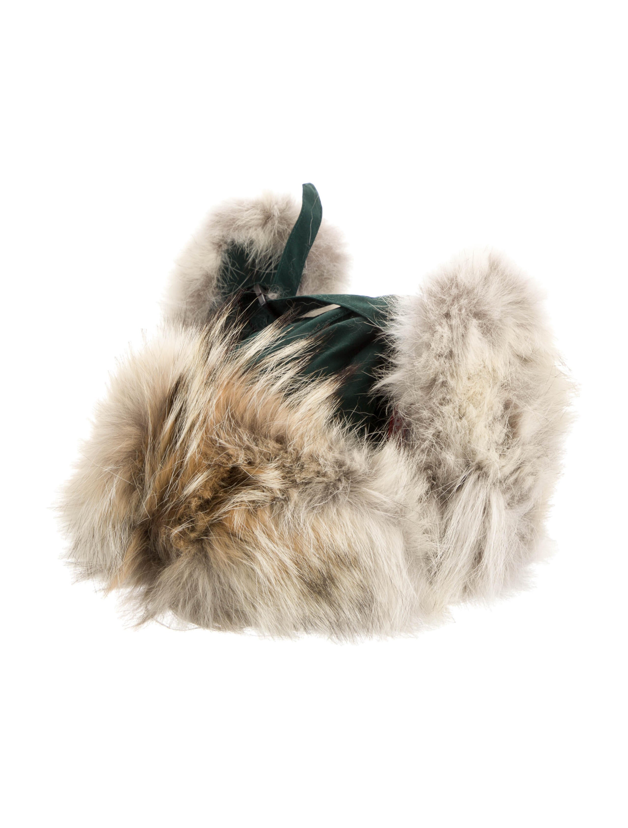 Canada Goose Canada Goose FurTrimmed Trapper Hat w/ Tags Green Hats