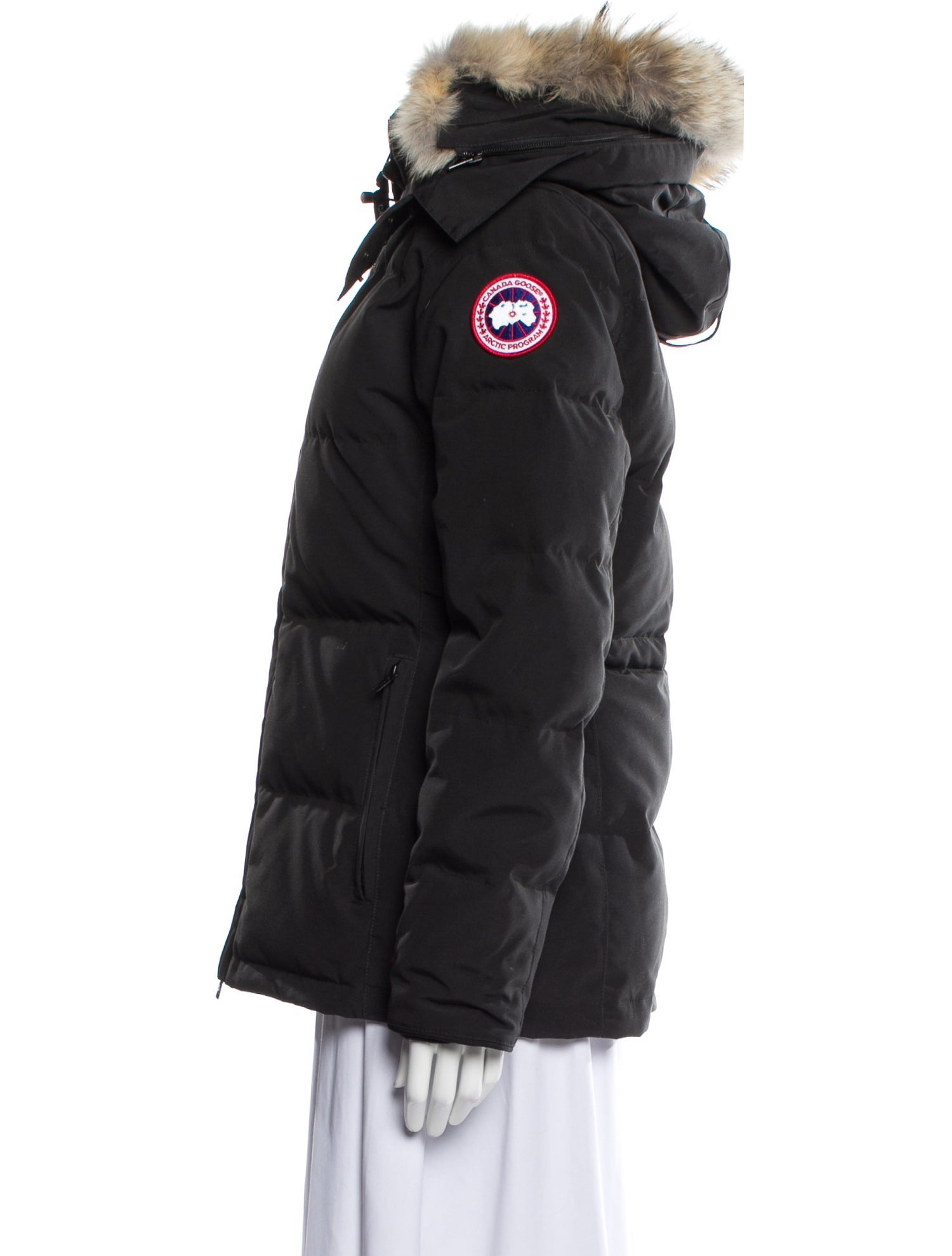 Canada Goose Down Coat - Black Coats, Clothing - CDO42847 | The RealReal