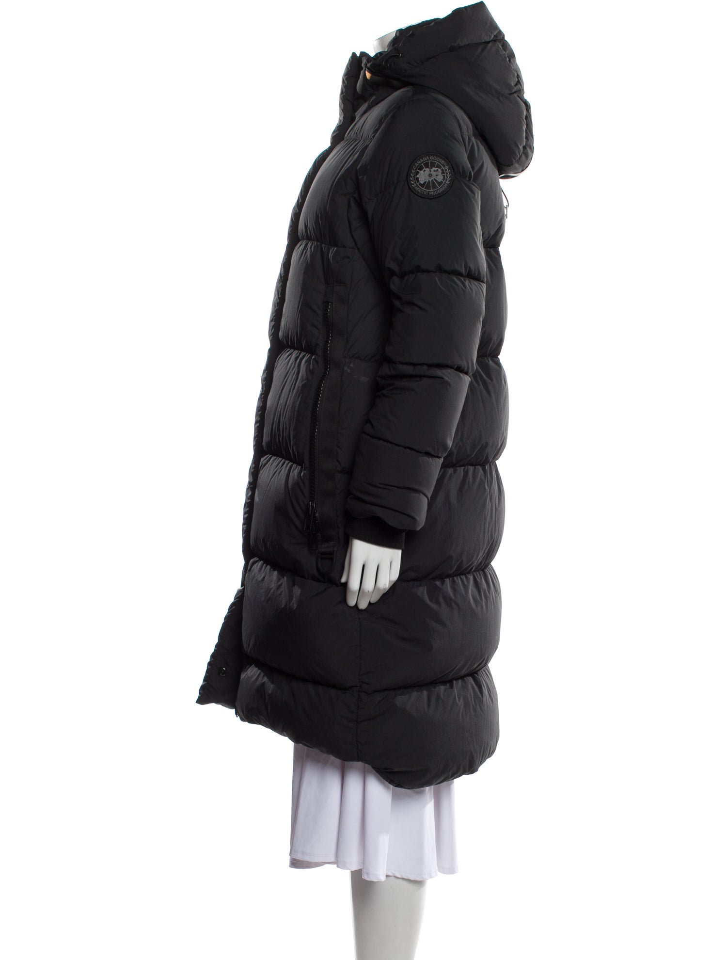 Canada Goose Down Coat - Black Coats, Clothing - CDO42998 | The RealReal
