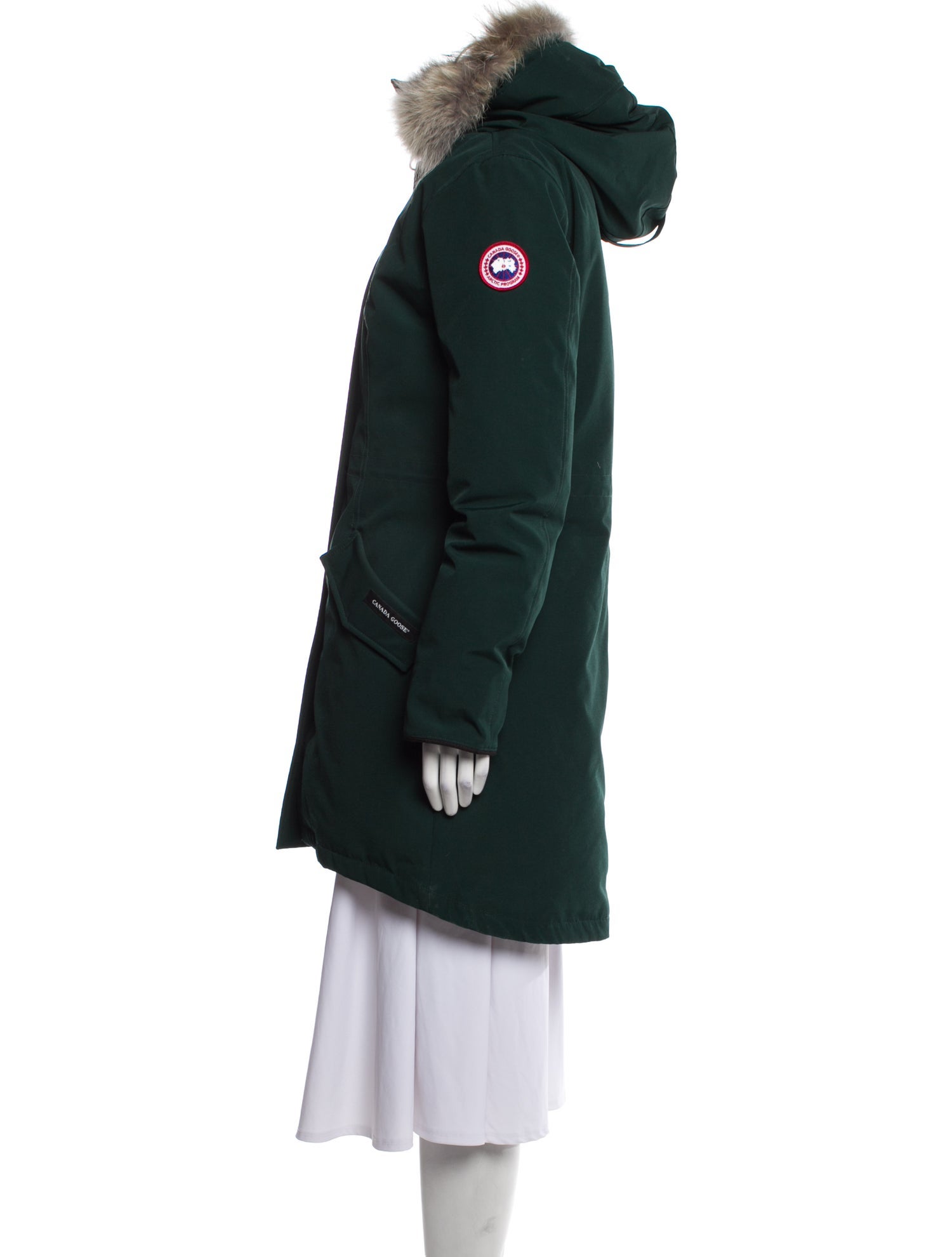 Canada Goose Down Coat - Green Coats, Clothing - CDO43736 | The RealReal