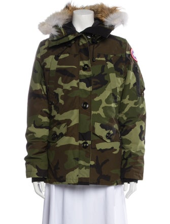 Canada Goose Camouflage Print Down Jacket w/ Tags