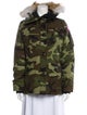 Canada Goose Camouflage Print Down Jacket w/ Tags