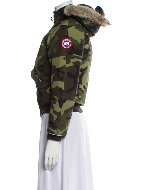 Canada Goose Camouflage Print Down Jacket