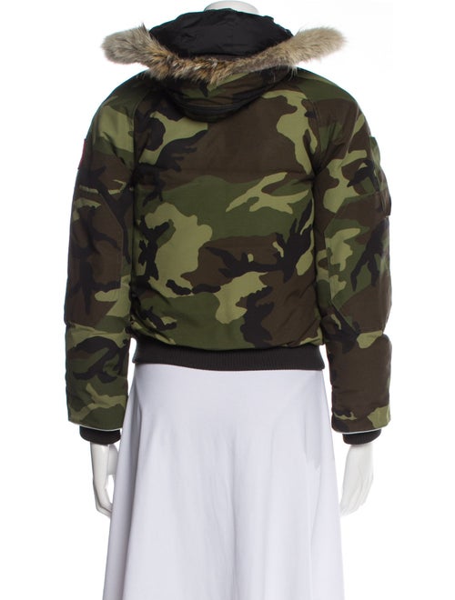 Canada Goose Camouflage Print Down Jacket