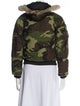 Canada Goose Camouflage Print Down Jacket