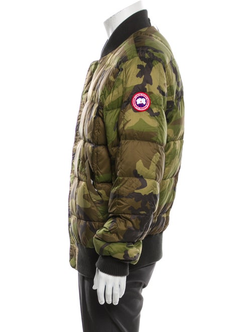 Canada Goose Camouflage Print Bomber Jacket