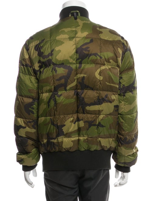 Canada Goose Camouflage Print Bomber Jacket