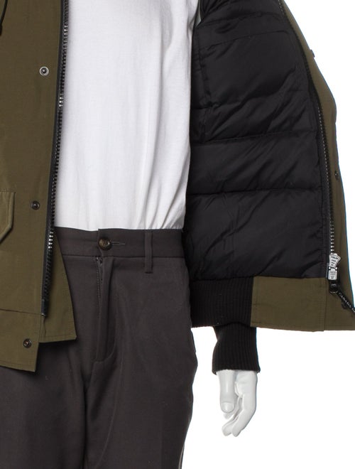 Canada Goose Colorblock Pattern Parka