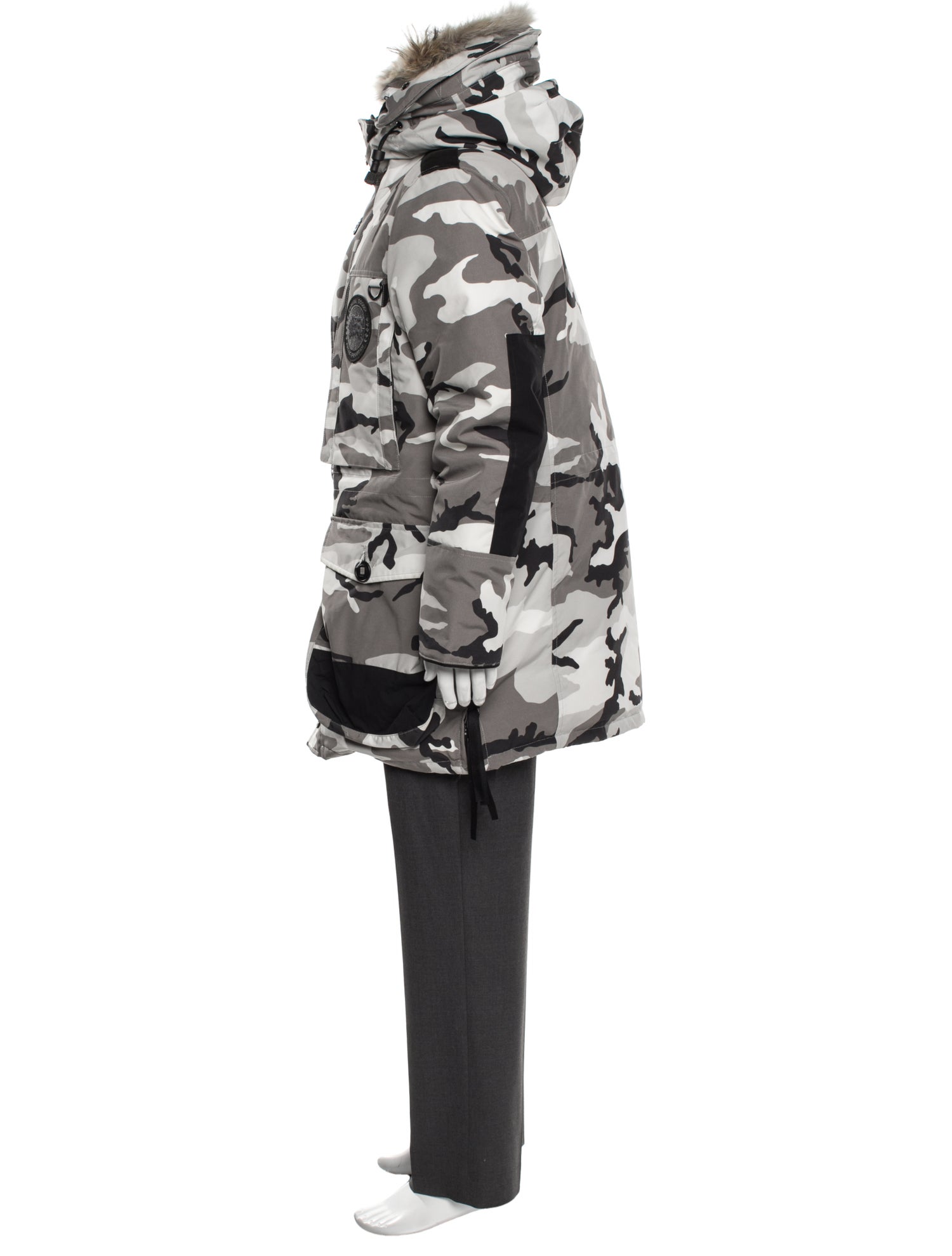 Canada Goose Camouflage Print Parka