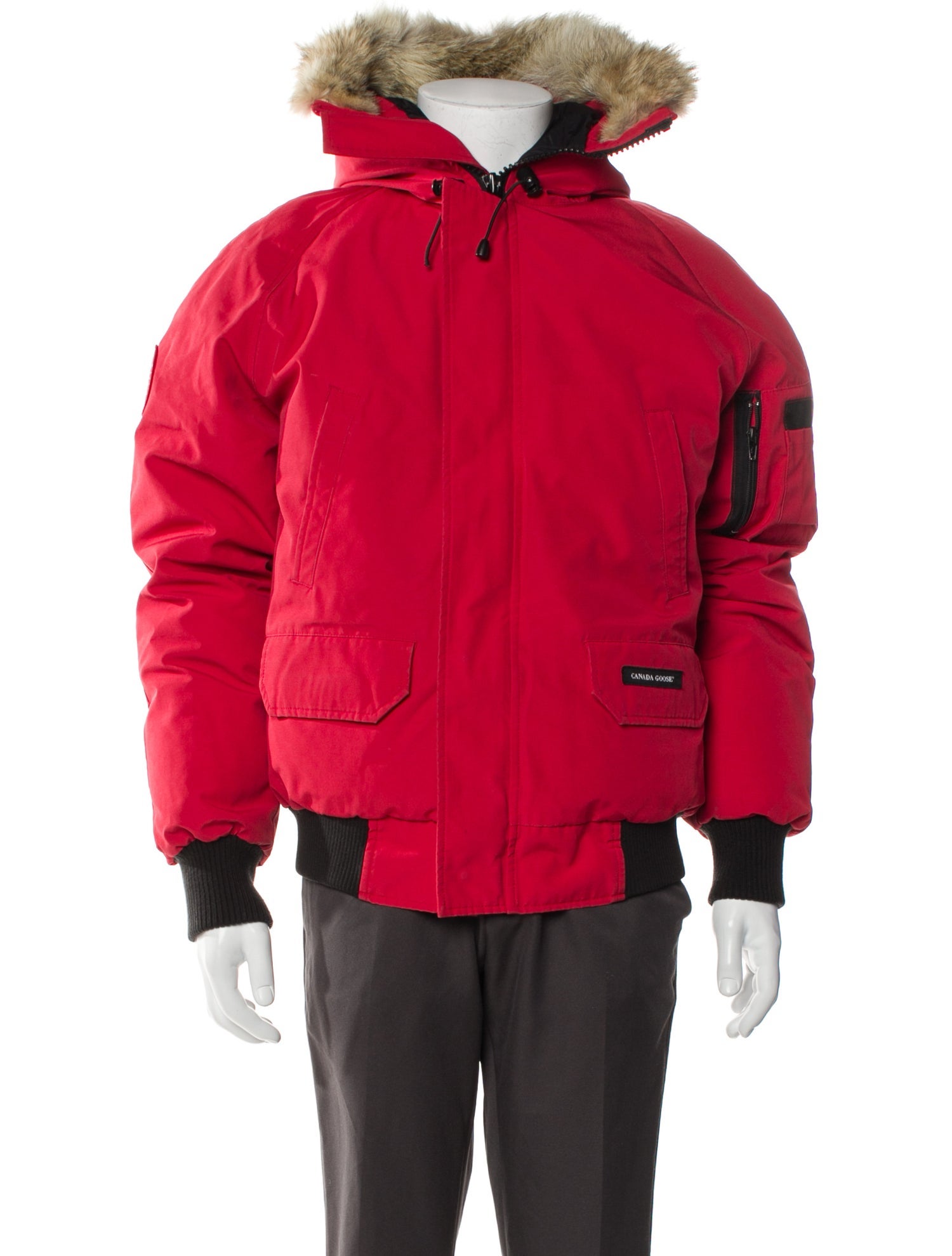 Canada Goose Colorblock Pattern Parka