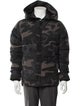 Canada Goose Camouflage Print Puffer Coat