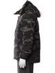 Canada Goose Camouflage Print Puffer Coat