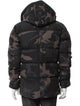 Canada Goose Camouflage Print Puffer Coat